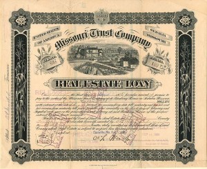 Missouri Trust Co. Real Estate Loan